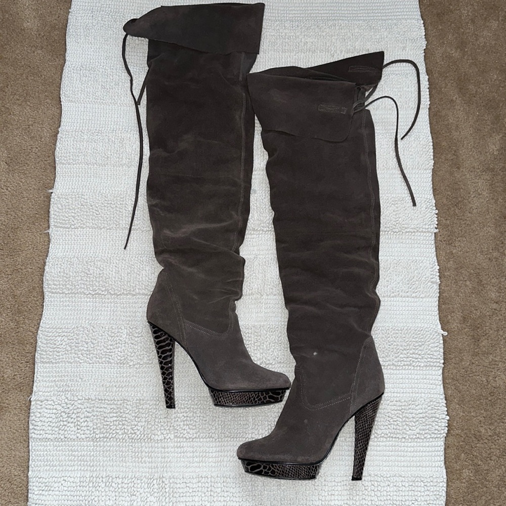 Bakers thigh high boots
